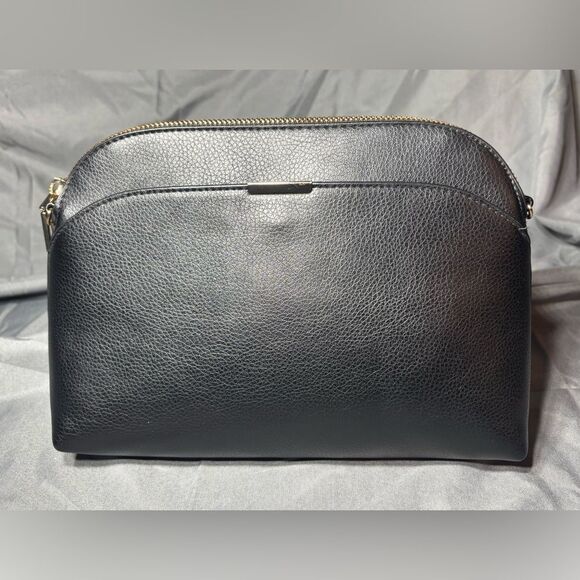 H&M Black Clutch Handbag EPC Includes Crossbody Strap - Picture 1 of 7